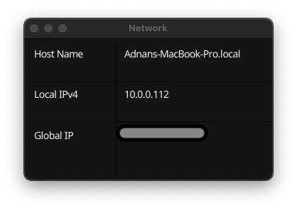 Network Information|inline
