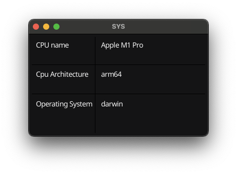 System Information|inline